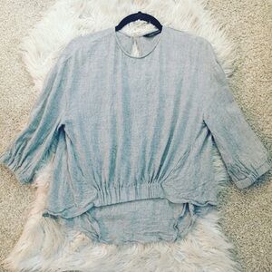 Zara Grey Top